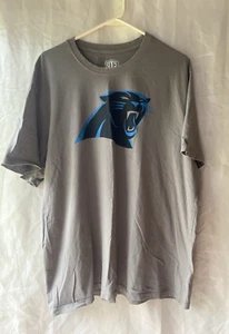 OTS Carolina Panthers T-Shirt Men's Short Sleeve Football NFL 100% Cotton XXL - Picture 1 of 5