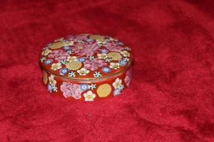 Asiatika Japan alte Kosmetic Porzelan dose Satsuma Kunst. - Bild 1 von 3