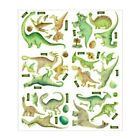 6Pcs Dinosaurs Wall Decals Room Glows in The Dark Stickers for Bedroom Classroom
