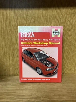 Seat Ibiza Haynes manual May 2002 - April 2008 petrol & diesel (I6) - Image 1 of 4