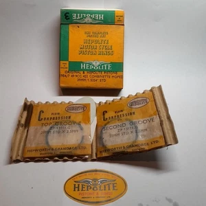 hepolit Kolbenringe 39mm / 1.5354 STD Zundapp 1954 / 7 422 Combinette Moped - Bild 1 von 2