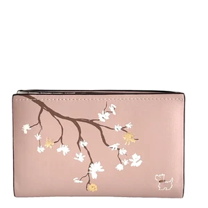 RADLEY In Bloom Pink Leather Medium Bifold Purse With Dust Bag - New - RRP £79 - Picture 1 of 5