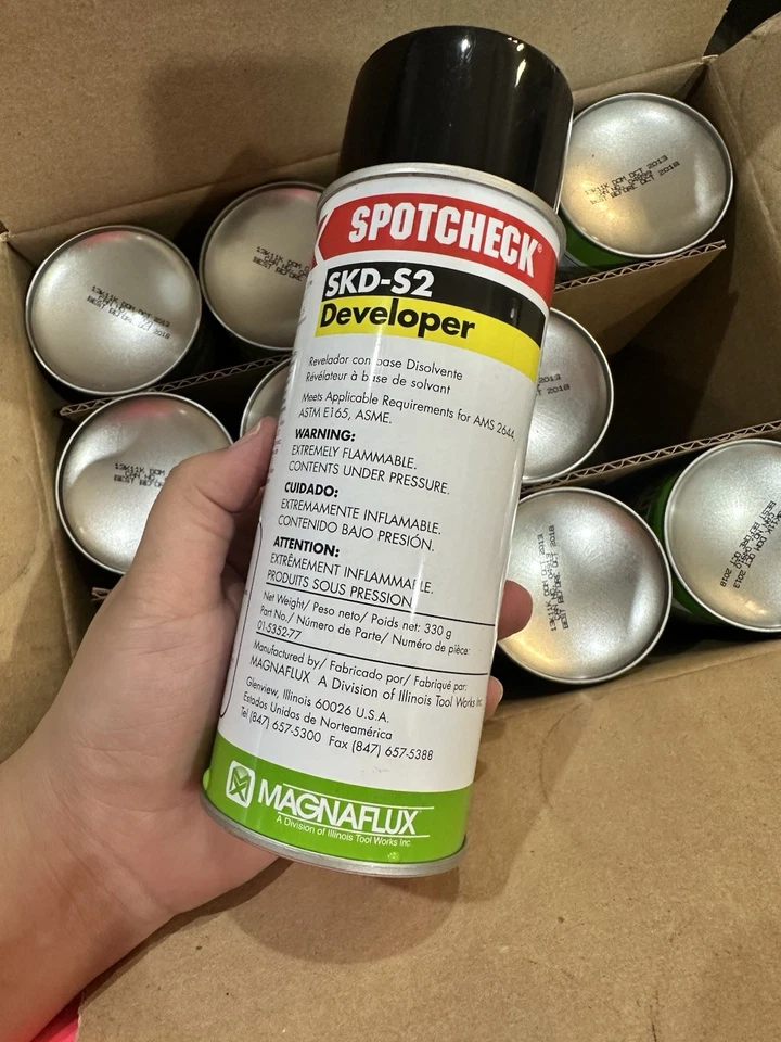 Box With 12qty- Magnaflux SKD-S2 Spotcheck 01-5352-78