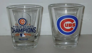 Boelter de vidrio de tiro del Campeonato de la Serie Mundial de los Cachorros de Chicago 2016 y logotipo de los Cachorros TMC - Imagen 1 de 11