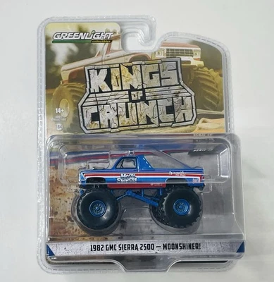 GMC Sierra 2500 Moonshiner 1982 Greenlight Kings of Crunch 1:64 Chase nuevo Foto 1 de 4