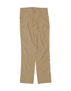 EDDIE BAUER Womens Straight Cargo Trousers US 6 Medium W30 L32 Beige Nylon AB09 - Picture 1 of 3