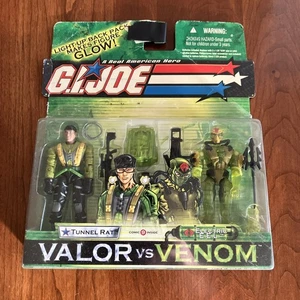 G.I. Joe Valor vs Venom Tunnel Ratte und Cobra Electric E.E.L. Aal Leuchtfiguren - Bild 1 von 3