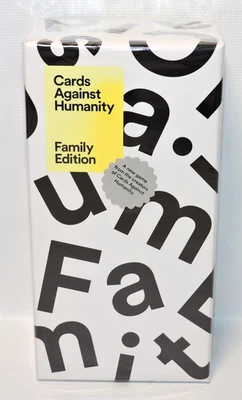 Cards Against Humanity Family Edition Game Large 600 Cards Box, NEW, NIP, SEALED - Image 1 of 4
