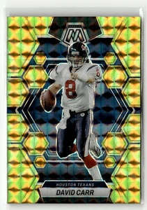 2023 Panini Mosaic #93 David Carr Reactive Yellow Mosaic - Bild 1 von 2