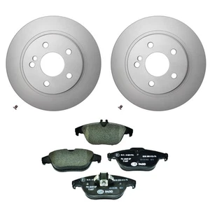 Hella Rear Rotors Low-Met Disc Brake Pad Kit For W204 C250 C300 GAS FI 271 - Picture 1 of 1