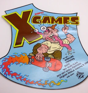 Vintage X Games Soundtrack Album Decal - 5.25" x 6" - Picture 1 of 4