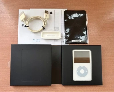 Apple iPod Classic 5.Generation 5.5 80GB MA448LL/A Wolfson DAC New Battery RARE - Bild 1 von 4