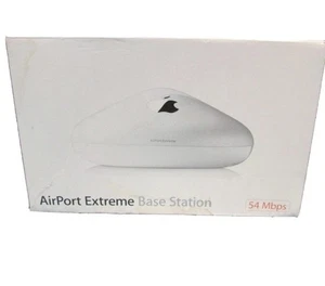 Apple Airport Extreme Base Station Wireless A1034 scatola e manuale 54 Mbps NUOVO - Foto 1 di 10