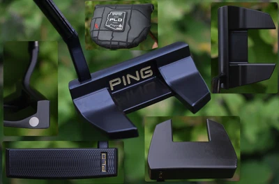 TOUR ISSUE Custom Ping PLD Tyne 4 Putter + Head Cover + COA Heel and Toe Weights - Image 1 of 4