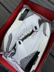Air Jordan 3 Retro Cement | White Red | Size 9.5UK 10.5US EU44.5 AJ1 Hi - Bild 1 von 10