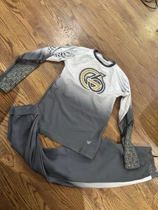 Varsity Spirit Cheer Uniform Hemd Hose Set Herren Größe Medium Allstar - Bild 1 von 6