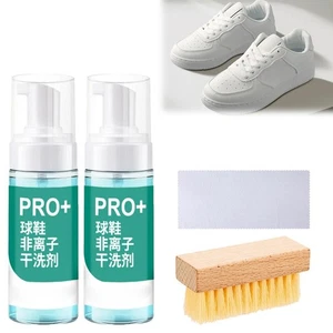 1/2pcs Shoe Cleaner Kit 150ml Sneaker Care Shoes Foam 2025 M7H9 Remover F2Y8 - Picture 1 of 14