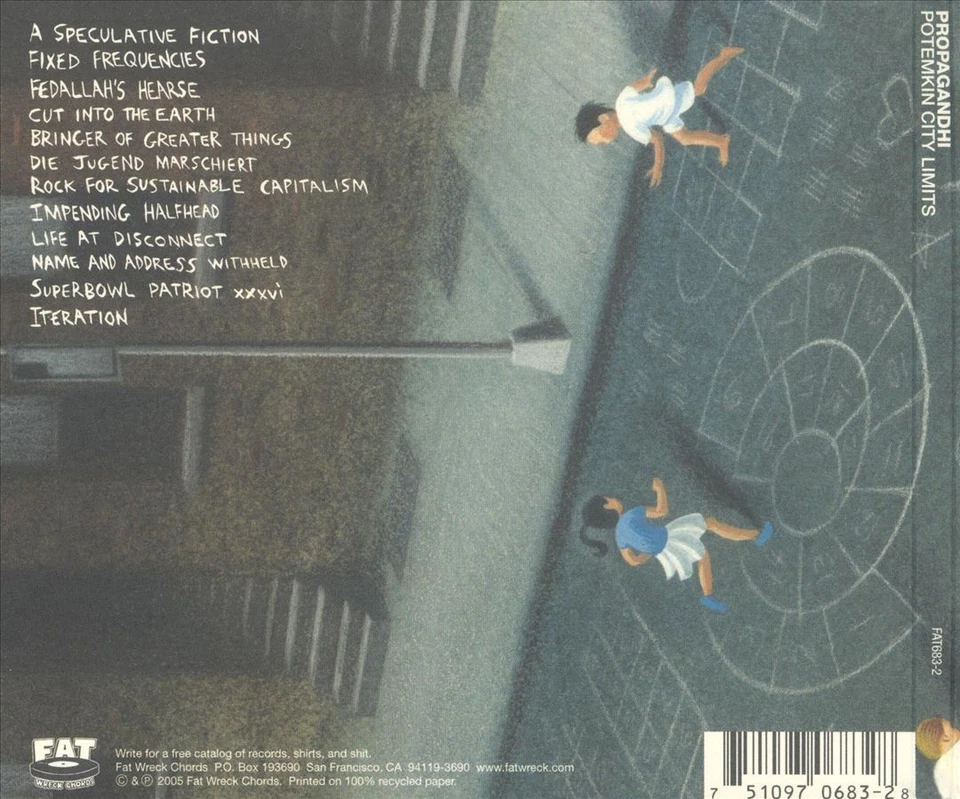 PROPAGANDHI - POTEMKIN CITY LIMITS NEW CD - Imagem 1 de 1