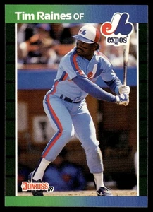 1989 Donruss Tim Raines Montreal Expos #97 - Picture 1 of 2