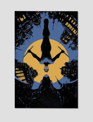 Nightwing Gotham City Premium Giclee Print 11" x 17" DC Comics Wall Art - Image 1 of 3