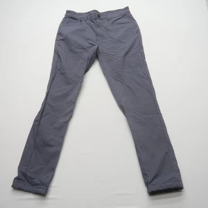Western Rise Mens 5 Pocket Pants Size 32 Blue Performance Stretch Casual - Picture 1 of 12