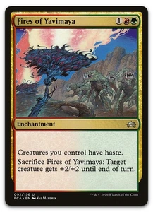 Fires of Yavimaya #92 (NM) Planechase Anthology PCA Magic MTG - Picture 1 of 2