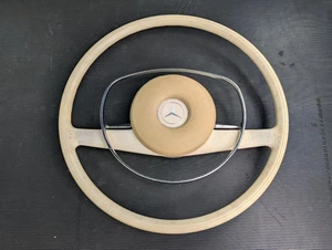Mercedes, Lenkrad weiß, Oldtimer - Bild 1 von 5