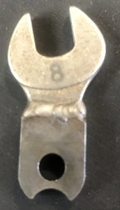 MOUNTZ / TORQUE LEADER 8 MM OPEN END WRENCH HEAD - Picture 1 of 2