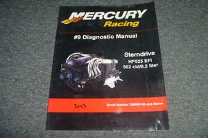 2003-2004 Mercury Racing HP525 EFI Sterndrive #9 Diagnostic Service Manual xz - Picture 1 of 9