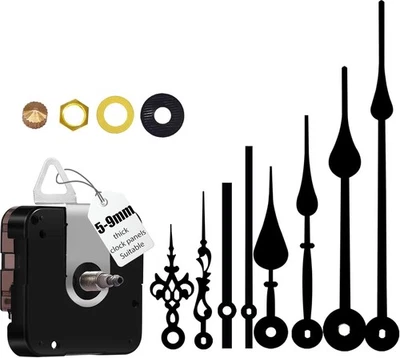 Large Wall Clock 12888 Movement Replacement, "I" Axis Shaft High Torque Clock Pa - Image 1 of 4