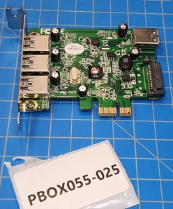 SIIG JU-P40212-S1 DP USB 3.0 3-Port PCIe Network Adapter Low Profile - Picture 1 of 4