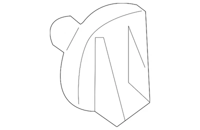 Clip de moldura basculante original Nissan 76882-EG01A Foto 1 de 3