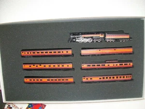 N Scale Con-Cor SouthernPacific Daylight J3a Hudson 7 Piece Steam Powered Set - Picture 1 of 7