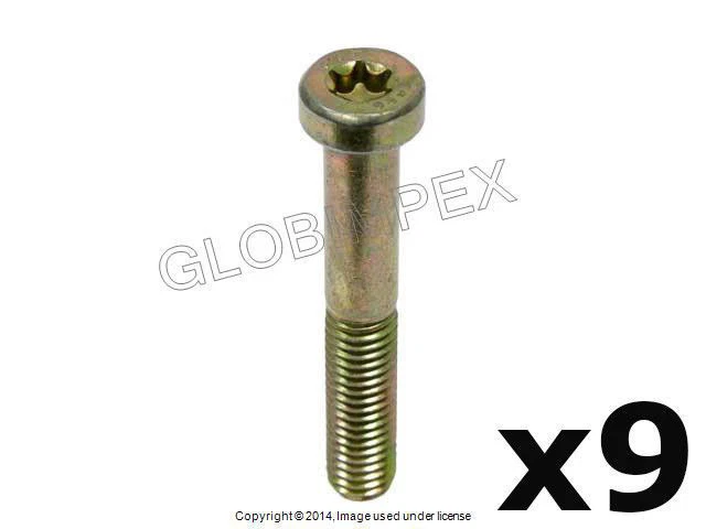 Porsche 944 turbo volante anillo engranaje a embrague placa de presión perno OEM NUEVO (9) Foto 1 de 1