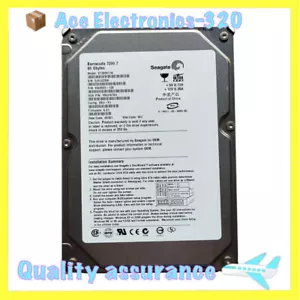ST380011A Seagate 80GB 7200RPM PATA IDE 3.5" Internal HDD Hard Disk Drive - Picture 1 of 3