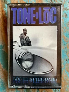Tone Loc 1989 Loc-Ed After Dark Original Cassette Old School Hip Hop WILD THING - Picture 1 of 4