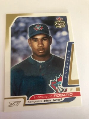 2003 Fleer Focus Gold Parallel Francisco Rosario Blue Jays 173 072/137 - Image 1 of 2