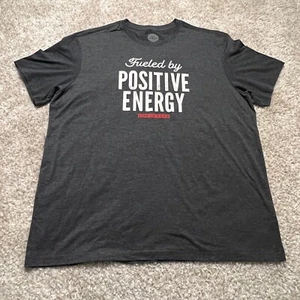 Camisa Life is Good Para Hombre Extra Grande Gris Inspirada en Positive Energy Crusher Camiseta - Imagen 1 de 10