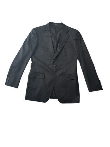 Gucci blazer tinta unita formale giacca marrone uomo taglia EU 48 US 38 misto lana us intime ottimeioni
