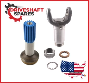 3-3-1501KX, 1350 Series Slip Yoke + 2-40-1131, Spline Stub Tube Shaft. - Picture 1 of 3