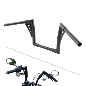Motorcycle 10 Rise Ape Hanger Handlebar For Harley Sportster Softail Dyna - Picture 1 of 6