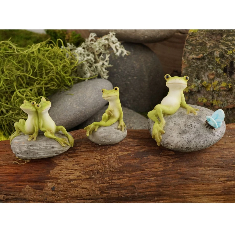 Top Collection Miniature Garden Frog Statues - Image 1 of 1