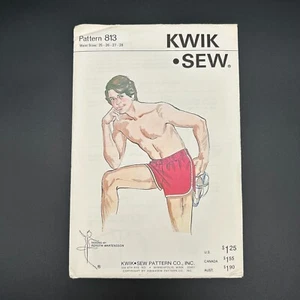Bañador Kwik Sew 813 Junior para niños con forro adjunto cintura sin cortar talla 25-28 - Imagen 1 de 2
