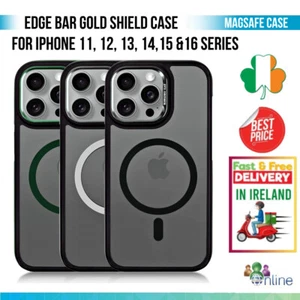 For iPhone 11 13 14 16 Pro Edge Bar Shield Cover Case Military Grade Shockproof - Photo 1 sur 1