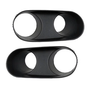 Pair Fog Light Lamp Bezel Black Set For Ford Mustang SVT Cobra 1999-2004 - Picture 1 of 6