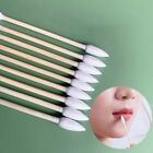 Natural Cotton Double Pointed Cotton Buds Disposable Bamboo Stick  Ear