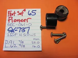 📈SET PIEDI #65 PIONEER SX-737 AEC-061-0 RICEVITORE - Foto 1 di 1