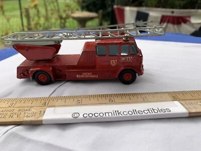 De colección Diecast Matchbox King Size Nº 15 Merryweather Camión de Bomberos Lesney Inglaterra Foto 1 de 4