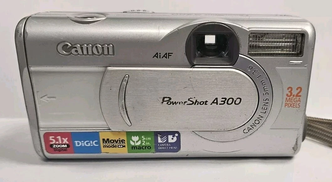 Canon PowerShot A300 Digital Cameras for Sale - Shop New & Used