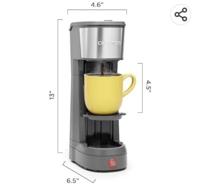 Chefman InstaCoffee Max, The Easiest Way to Brew the Boldest Single-Serve Coffee - Image 1 of 4